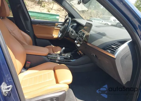 2021 BMW X3 xDrive30I from USA, damaged, VIN 5UXTY5C03M9D87399